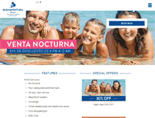 Tablet Screenshot of hotelbuenaventura.com.mx